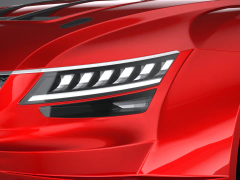 Generic Race Car DTM 2022 3D Model