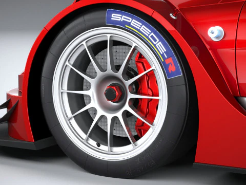 Generic Race Car DTM 2022 3D Model