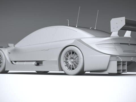 Generic Race Car DTM 2022 3D Model