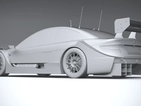 Generic Race Car DTM 2022 3D Model