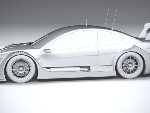 Generic Race Car DTM 2022 3D Model