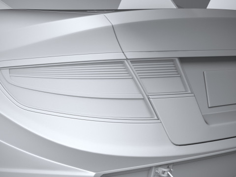 Generic Race Car DTM 2022 3D Model