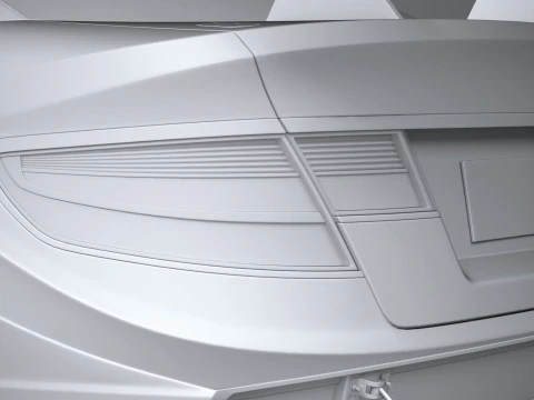 Generic Race Car DTM 2022 3D Model