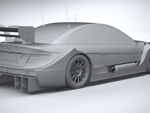 Generic Race Car DTM 2022 3D Model