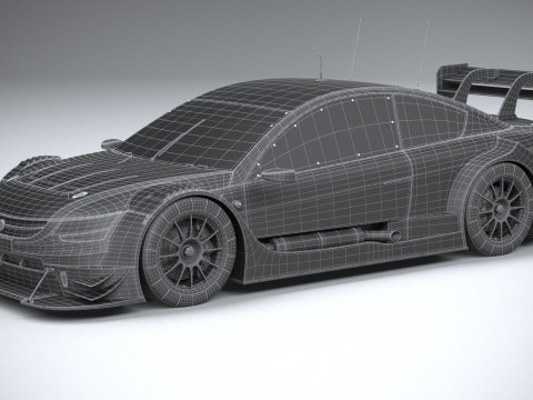 Generic Race Car DTM 2022 3D Model