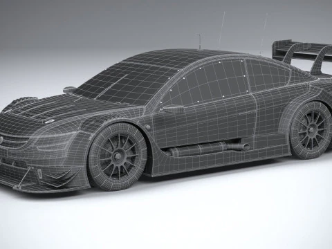 Generic Race Car DTM 2022 3D Model