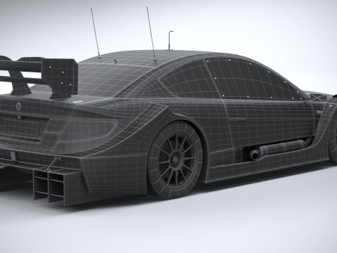 Generic Race Car DTM 2022 3D Model