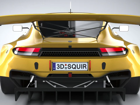 Generic Race Car GT3 2022 3D Model