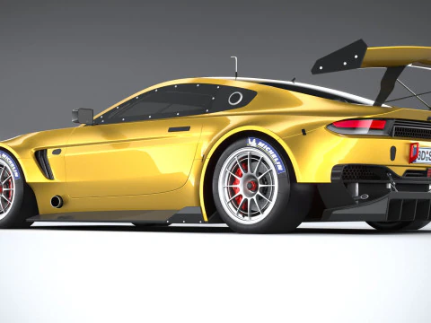 Generic Race Car GT3 2022 3D Model