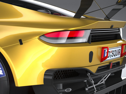 Generic Race Car GT3 2022 3D Model