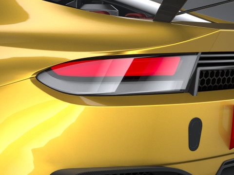 Generic Race Car GT3 2022 3D Model