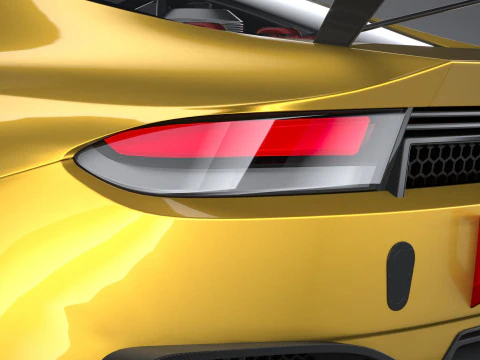 Generic Race Car GT3 2022 3D Model