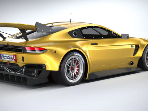 Generic Race Car GT3 2022 3D Model