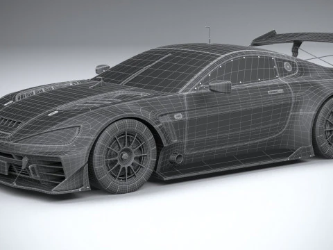 Generic Race Car GT3 2022 3D Model