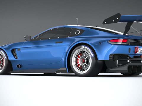 Generic Race Car GT3 2022 LowPoly 3D 模型