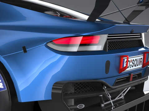 Generic Race Car GT3 2022 LowPoly 3D 模型