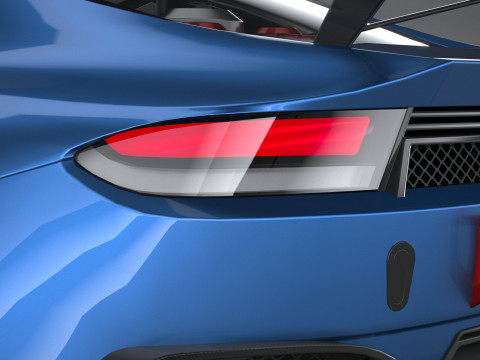 Generic Race Car GT3 2022 LowPoly 3D 模型