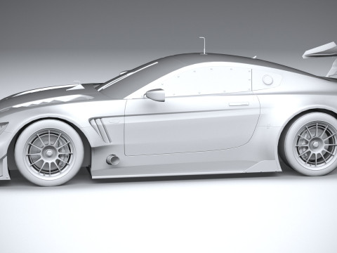 Generic Race Car GT3 2022 LowPoly 3D 模型