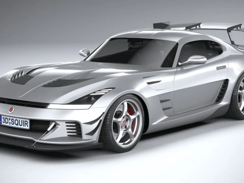 Generic RaceCar 2022 3D Model