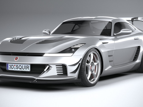 Generic RaceCar 2022 3D Model