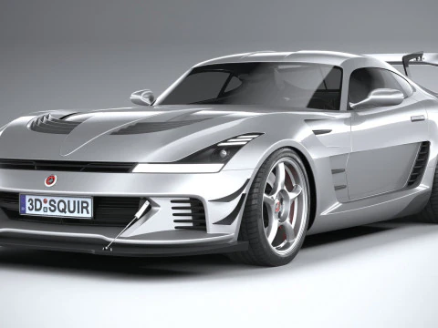 Generic RaceCar 2022 3D Model
