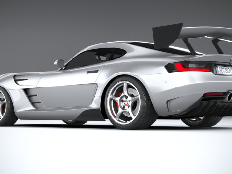 Generic RaceCar 2022 3D Model