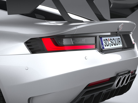 Generic RaceCar 2022 3D Model