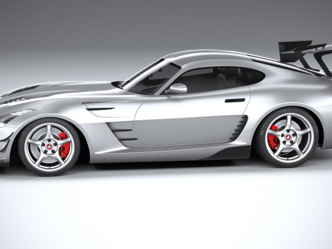 Generic RaceCar 2022 3D Model
