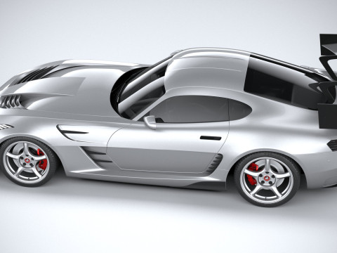 Generic RaceCar 2022 3D Model
