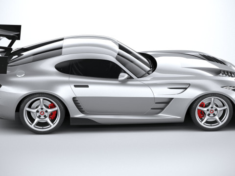 Generic RaceCar 2022 3D Model