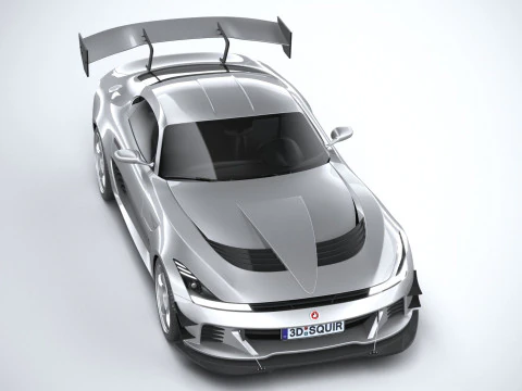 Generic RaceCar 2022 3D Model