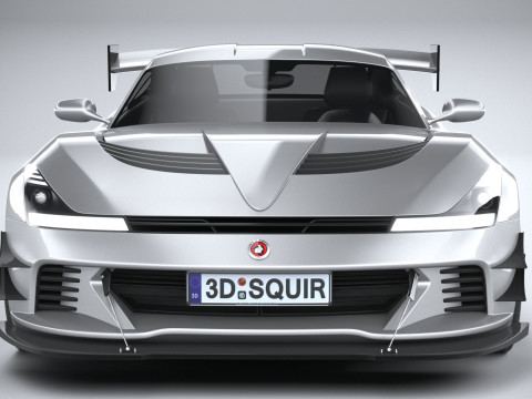 Generic RaceCar 2022 3D Model
