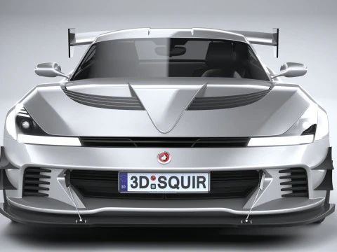 Generic RaceCar 2022 3D Model