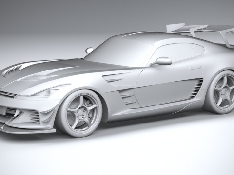 Generic RaceCar 2022 3D Model