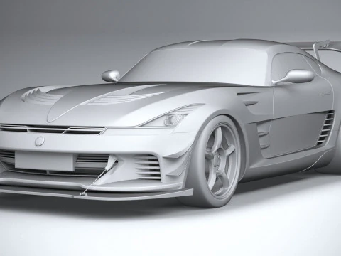 Generic RaceCar 2022 3D Model