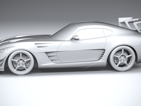 Generic RaceCar 2022 3D Model