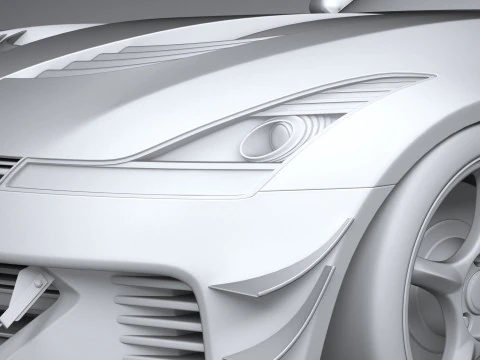 Generic RaceCar 2022 3D Model