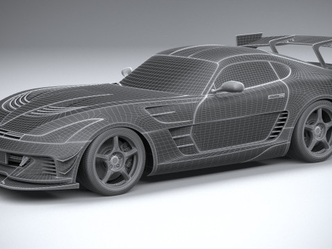 Generic RaceCar 2022 3D Model