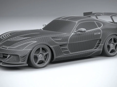 Generic RaceCar 2022 3D Model