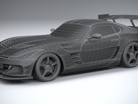 Generic RaceCar 2022 3D Model
