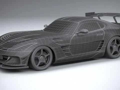 Generic RaceCar 2022 3D Model