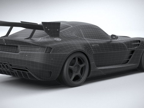 Generic RaceCar 2022 3D Model
