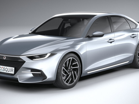Generic Sedan v1 2022 Modello 3D