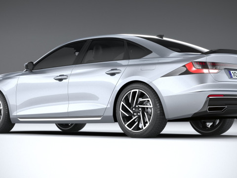 Generic Sedan v1 2022 Modello 3D