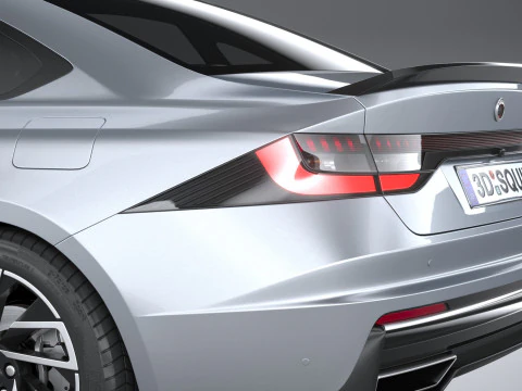 Generic Sedan v1 2022 3D Model