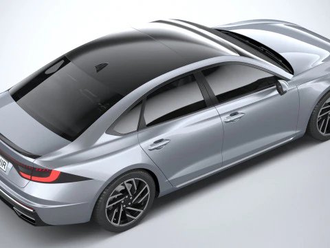 Generic Sedan v1 2022 3D Model