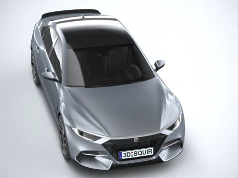 Generic Sedan v1 2022 3D Model