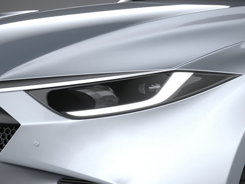 Generic Sedan v1 2022 Modello 3D