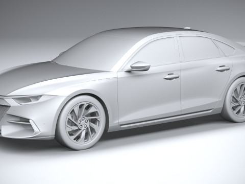 Generic Sedan v1 2022 Modello 3D