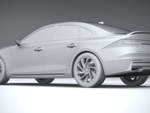 Generic Sedan v1 2022 Modello 3D
